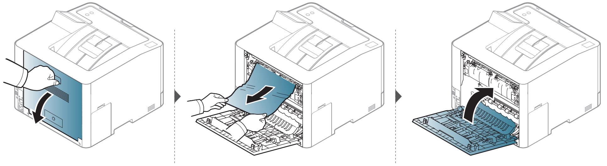 SAMSUNG PROXPRESS M4580FX - Résolution des bourrages papier - 1