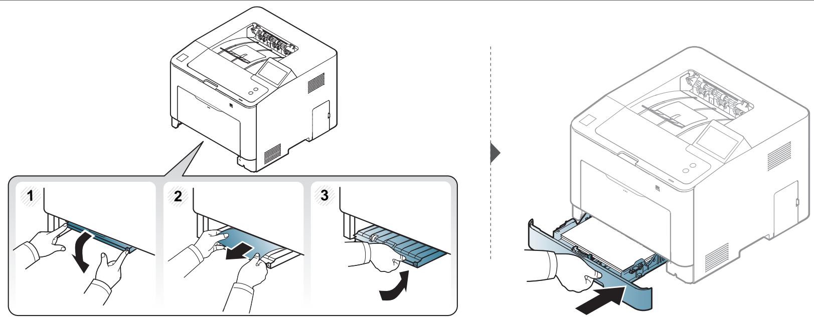 SAMSUNG PROXPRESS M4580FX - Résolution des bourrages papier - 2