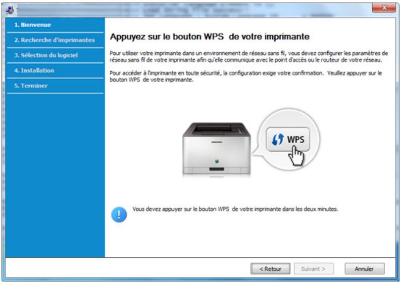 SAMSUNG MULTIXPRESS SL-M5370LX SMART - Configuration du réseau sans fil - 3