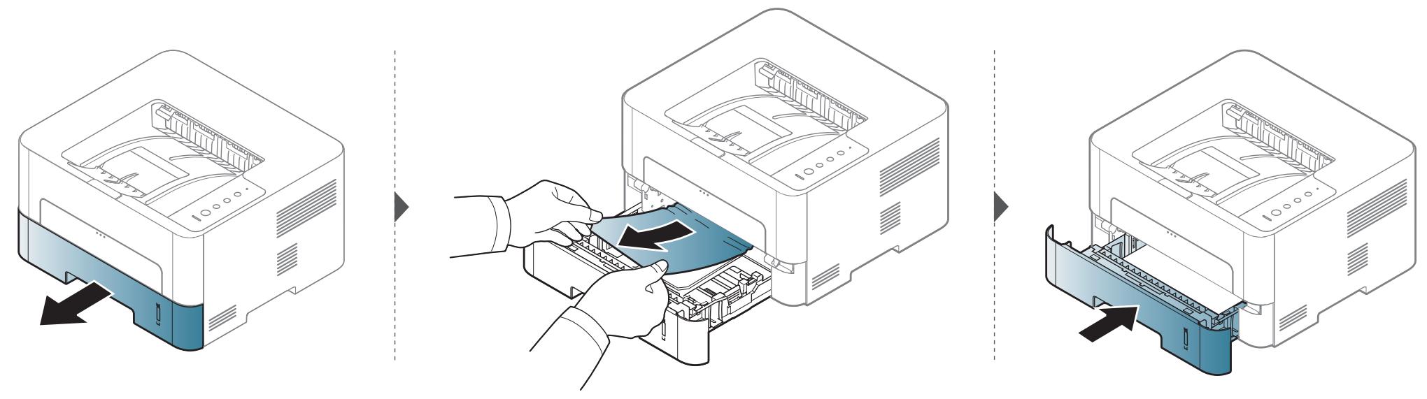 SAMSUNG ML-5515ND - Dans le bac 1 - 1