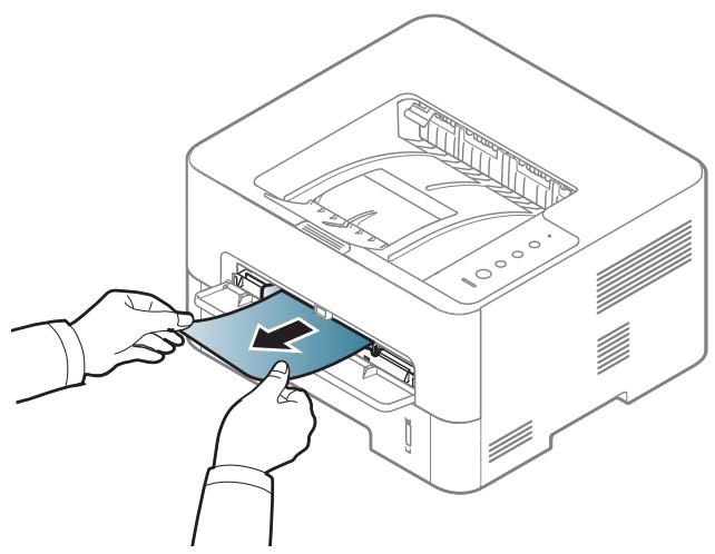 SAMSUNG ML-5515ND - Au niveau du chargeur manuel - 1