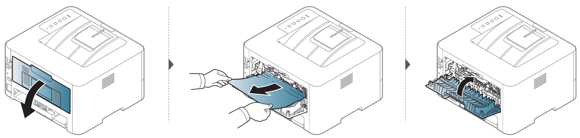 SAMSUNG ML-5515ND - Résolution des bourrages papier - 1