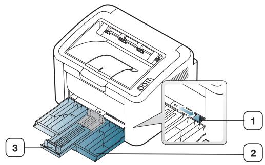 SAMSUNG PROXPRESS C4060FX - Modification du format du bac - 1
