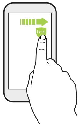 HTC DESIRE 728G - Faire glisser - 1