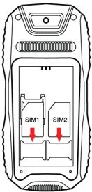 ENERGIZER ENERGY 100 - Inserați cartela SIM. - 1