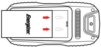 ENERGIZER ENERGY 100 - Install the SIM card and battery - 3