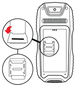 ENERGIZER ENERGY 100 - Installer la batterie et la carte SIM - 5