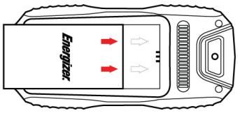ENERGIZER ENERGY 100 - Instalar la tarjeta SIM y la batería - 3