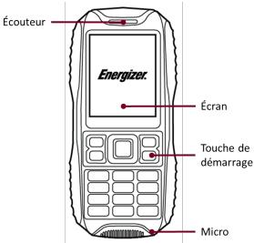 ENERGIZER ENERGY 100 - Présentation du téléphone - 1