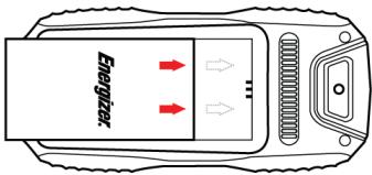 ENERGIZER ENERGY 100 - Instale o cartão SIM e a bateria - 3