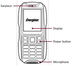 ENERGIZER ENERGY 100 - Phone layout - 1