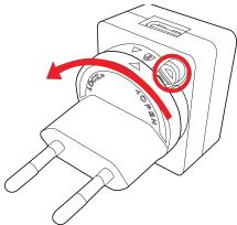 ENERGIZER P550S - Scheme de démontage du chargeur Européen - 1