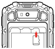 ENERGIZER P550S - Insertar una tarjeta de memoria (optional) - 3