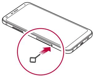 LG L90 (D405N) - De simkaart installeren - 3