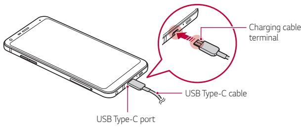 LG L90 (D405N) - Charging the battery - 1