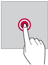 LG L90 (D405N) - Touching and holding - 1