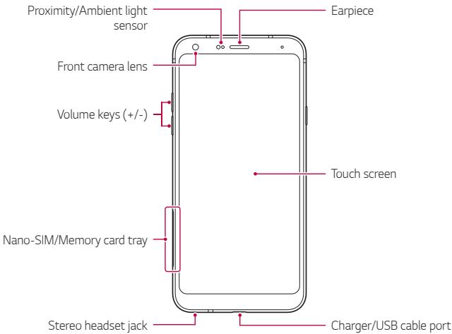 LG L90 (D405N) - Parts overview - 1