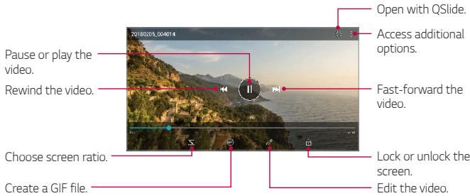 LG L90 (D405N) - Playing a video - 1
