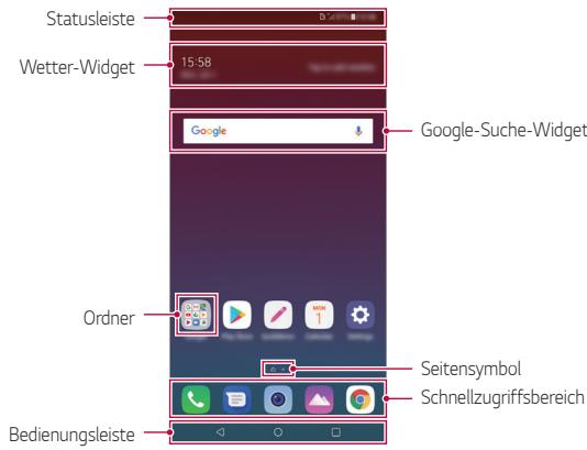LG L90 (D405N) - Layout des Homescreens - 1