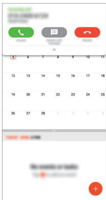 LG L90 (D405N) - Vérification d'un appel entrant pendant l'utilisation d'une application - 1