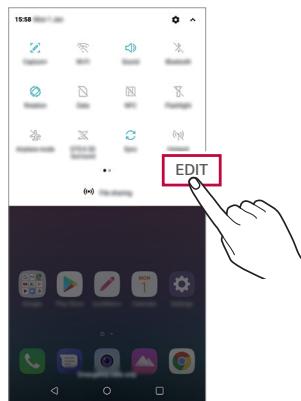 LG L90 (D405N) - Notifications panel - 2