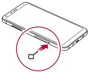 LG L90 (D405N) - Installing the SIM card - 3