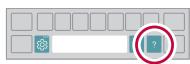 LG L90 (D405N) - Layout der QWERTZ-Tastaturändern - 2