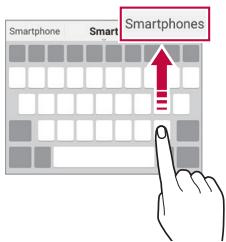 LG L90 (D405N) - Suggestion de mots - 2
