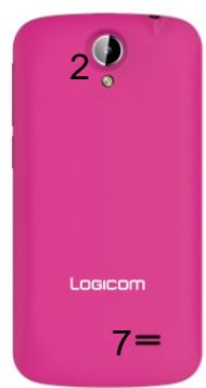 LOGICOM L-EMENT 403 - Descriptif du Smartphone. - 4