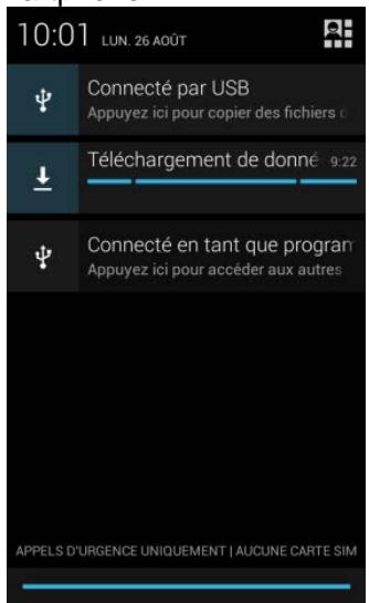 LOGICOM L-EMENT 403 - Gestion du panneau des notifications - 1