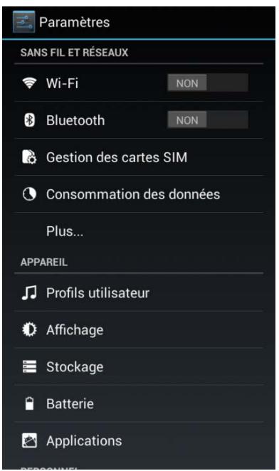 LOGICOM L-EMENT 403 - Activ/ Désactiver le WIFI - 1