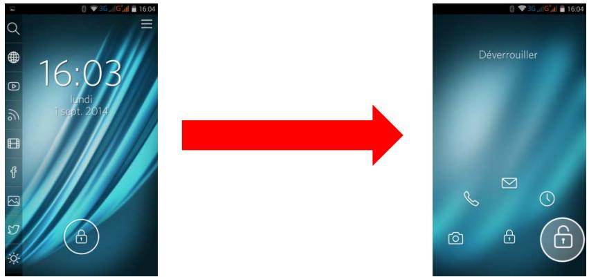 LOGICOM L-EMENT 403 - Verrouillage/Déverrouillage de l'écran - 1