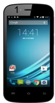 LOGICOM L-EMENT 403 - Descriptif du Smartphone. - 2