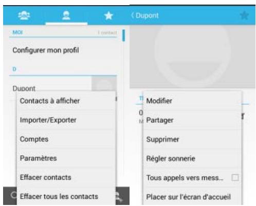 LOGICOM L-EMENT 403 - Utilisation des menus contextuels. - 1