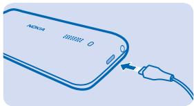 NOKIA 3.2 - Charger la batterie - 1