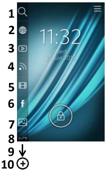 LOGICOM HELLO - ATTENTION : L'oubli ou la perte du mot de passe, Code PIN ou schéma servant au verrouillage de l'écran bloque définitivement votre Smartphone - 1