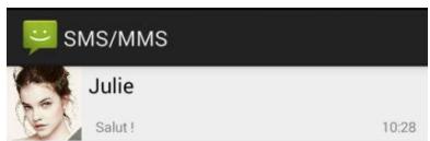 LOGICOM HELLO - Envoyer un SMS ou MMS : - 1