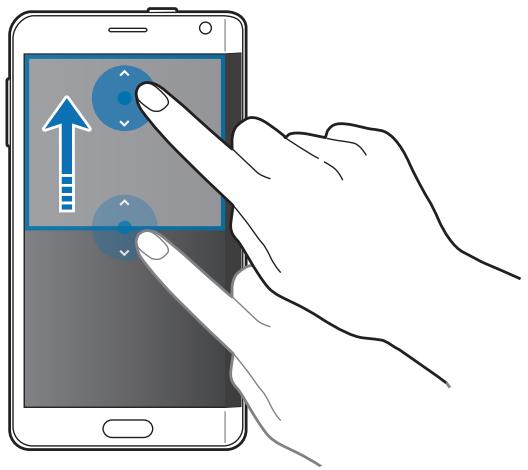 SAMSUNG GALAXY A10 - Ajuster la taille des fenêtres - 1