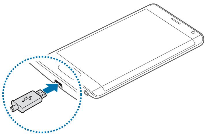 SAMSUNG GALAXY A10 - Utiliser le chargeur de batterie - 3