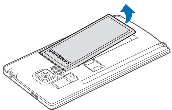 SAMSUNG GALAXY A10 - Retirer la carte SIM ou USIM et la batterie - 1