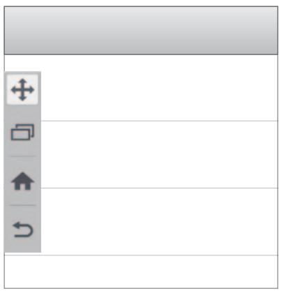 SAMSUNG GALAXY A10 - Panneau touches latéral - 1