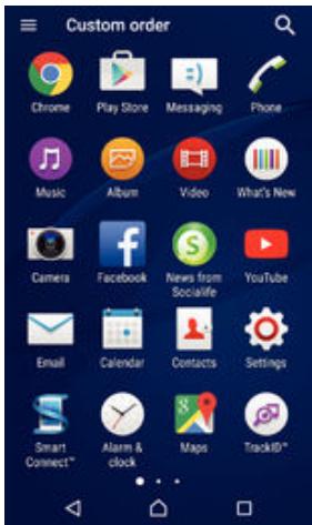 SONY XPERIA E4 - Anwendungsbildschirm - 1