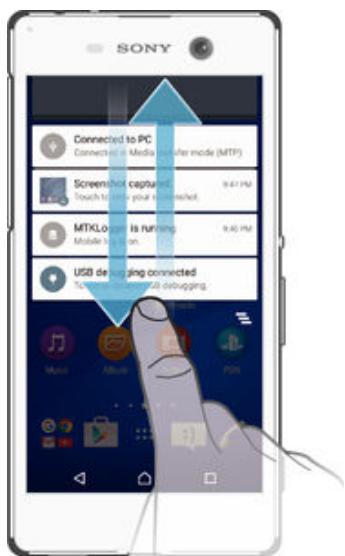 SONY XPERIA E4 - Benachrichtigungen - 1