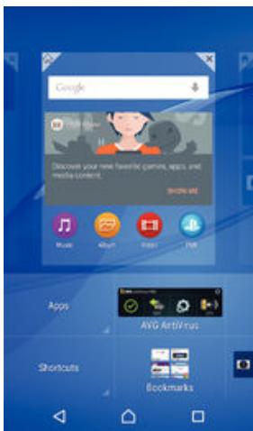 SONY XPERIA E4 - Widgets - 1
