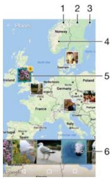SONY M2 - Viewing your photos on a map - 1