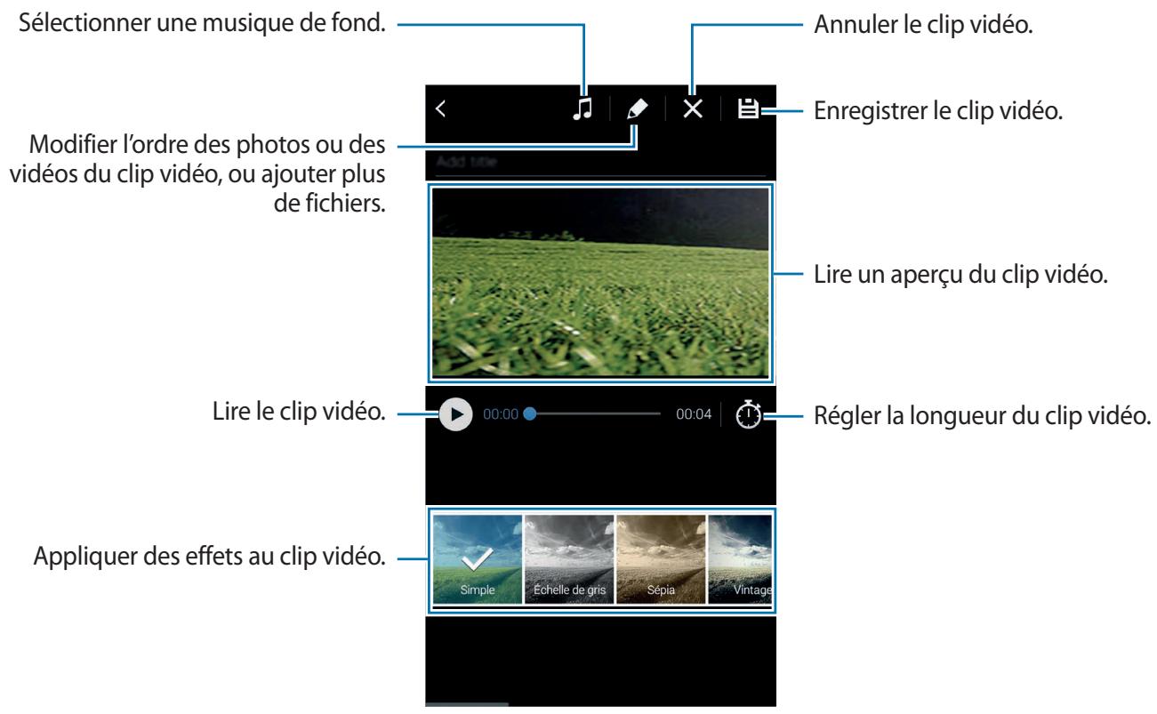 SAMSUNG GALAXY J3 J330 - Studio de clip vidéo - 2