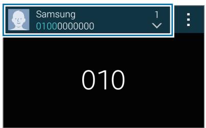 SAMSUNG GALAXY J3 J330 - Saisie intuitive de numéros - 1