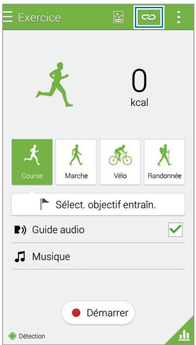 SAMSUNG GALAXY J3 J330 - Utiliser la fonction d'entraînement lors de vos exercices - 4