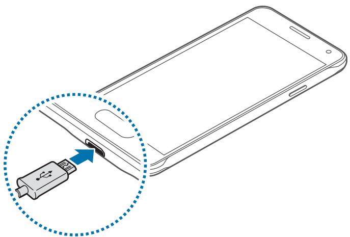 SAMSUNG GALAXY J3 J330 - Charger la batterie - 3