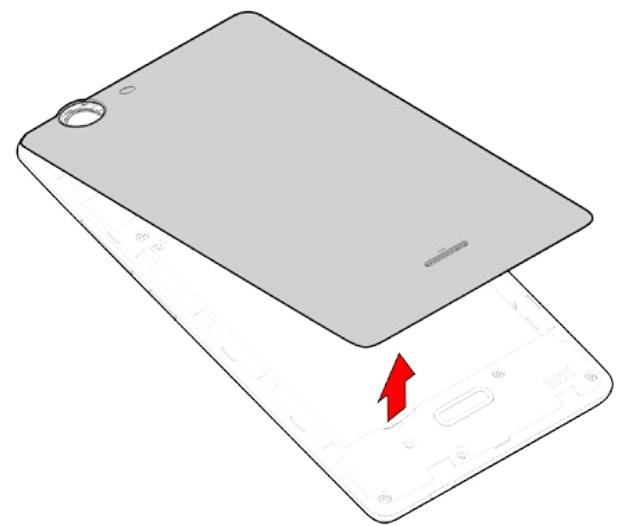WIKO Y60 - - Simkaart invoegen - 1